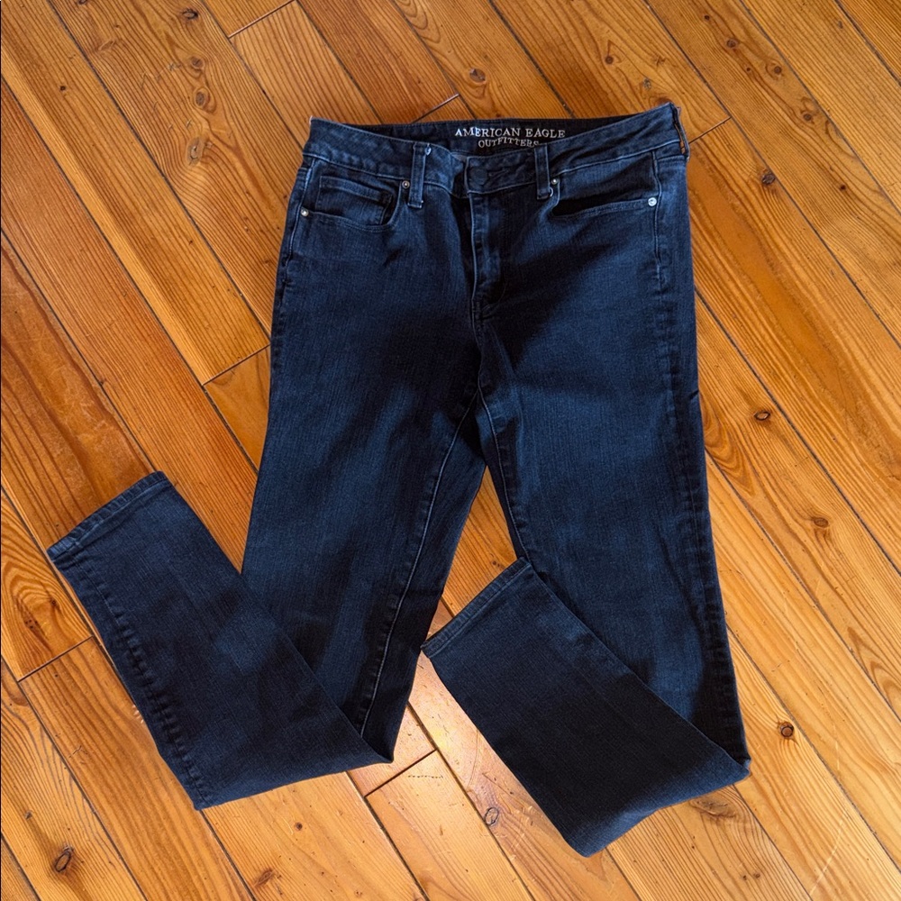 American Eagle Outfitters Women's Black Skinny Jeans